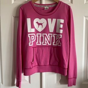 💕Victoria’s Secret pink Crewneck